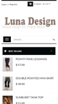 Mobile Screenshot of luna-design.com